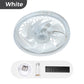 💨🏠2 v 1 Nastavitelná ztlumená ventilátorová lampa s dálkovým ovládáním