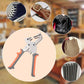 🔩✨Sada knoflíkových sponek – Vhodné pro plátno a kůži