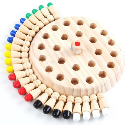 🔥Игра на шах Wooden Memory Match Stick
