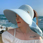 🌞Letní kousky 2026😍👒Sluneční klobouk s velkou krempou a odnímatelným šátkem