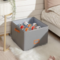 🧺✨ Úložný box na boty z látky – skládací, s velkou kapacitou, prachotěsný a prodyšný do skříně a ložnice