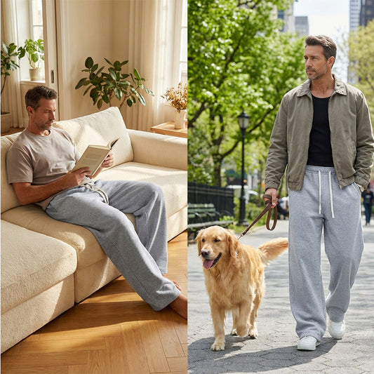 ⏰Pánské volné kalhoty se stahovací šňůrkou👖