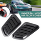 🚗 Nasávací otvor na kapotu – univerzální | Aerodynamický kryt ventilace 💨✨