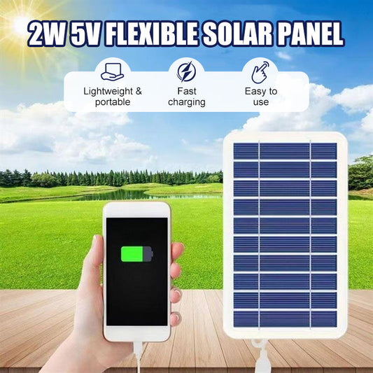 ☀️ Flexibilní solární panel 2W 5V
