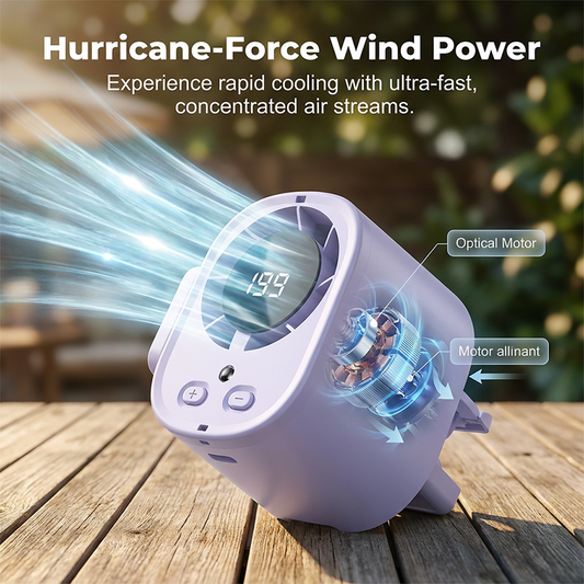 🔥Nová aktualizace a výprodej 2026🔥Mini ruční ventilátor ⚡ Bezkartáčový motor s vysokou rychlostí 💨 ❄️