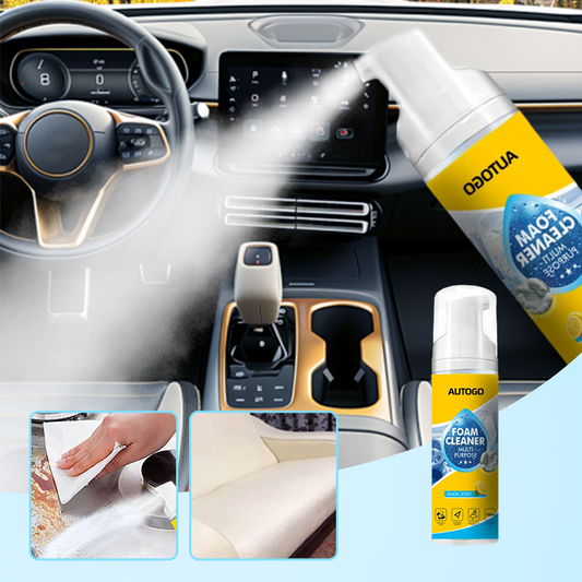 🚗🧼 Мощен многофункционален почистващ препарат с пяна 👔🍳🥿✨