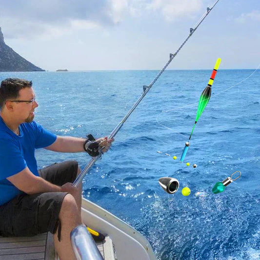 🎣🐠 Комплект влакна за автоматично намиране на дъното – Точен, лесен за употреба и идеален за всички рибари 🌊