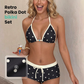 👙 ОГРАНИЧЕНО ВРЕМЕ 50% ОТСТЪПКА! ✨ Комплект бикини с точки и връзка на врата 🌊