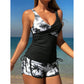 👙Zakryjte bříško a ukažte nohy – letní tropický tankini set. Možnost dobírky!
