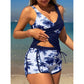 👙Zakryjte bříško a ukažte nohy – letní tropický tankini set. Možnost dobírky!