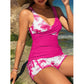 👙Zakryjte bříško a ukažte nohy – letní tropický tankini set. Možnost dobírky!