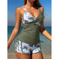 👙Zakryjte bříško a ukažte nohy – letní tropický tankini set. Možnost dobírky!