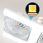 🔥❄️Moderní 2-v-1 LED stropní ventilátor se světlem