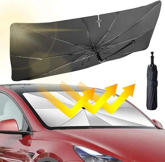 🔥🚗 Skládací sluneční clona na čelní sklo auta