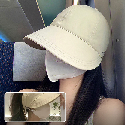 🔥👒Široký poloklobouk na slunce s háčkovým uzávěrem