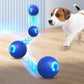 🐾 Dálkově ovládaný, automaticky skákající chytrý míček pro domácí mazlíčky – 3 interaktivní režimy | Materiál E-TPU odolný proti kousání | Dobíjecí přes USB-C 🎾