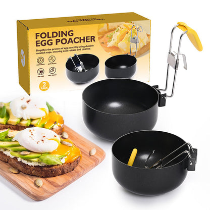 🍳 Nepřilnavý skládací pytlík na vejce – Pokaždé perfektní vejce! ✨🥚