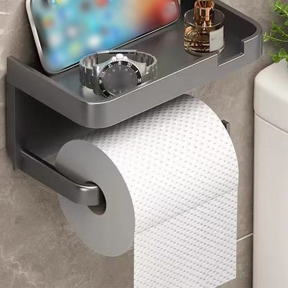 🔥🚽🚻Nástěnný držák toaletního papíru s úložnou policí